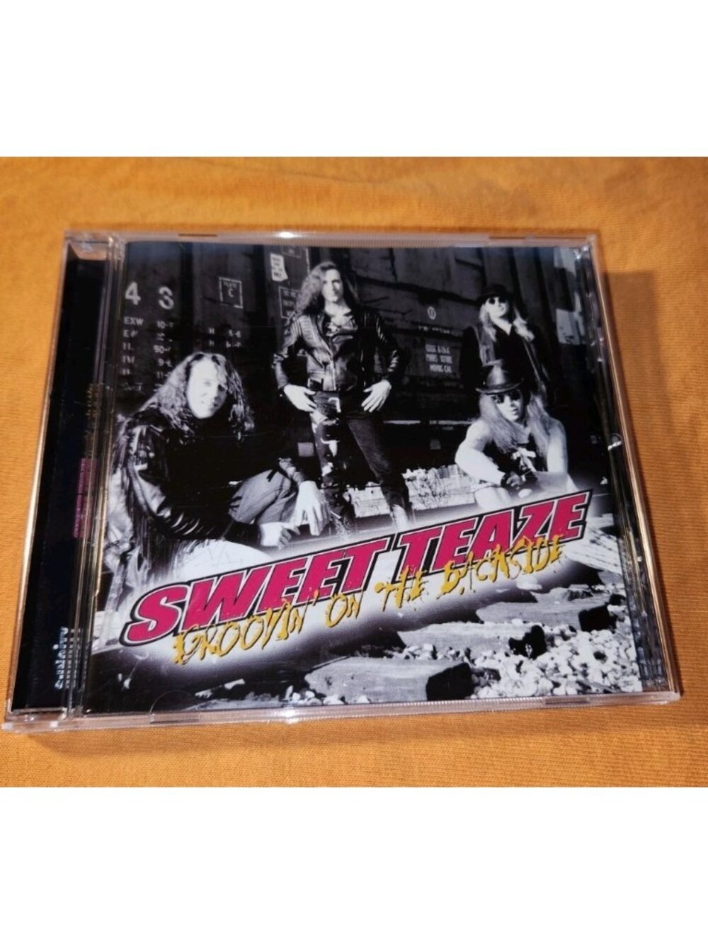 SWEET TEAZE cd GROOVIN ON THE BACKSIDE 2006 Suncity SR006 RARE OOP Hair Metal